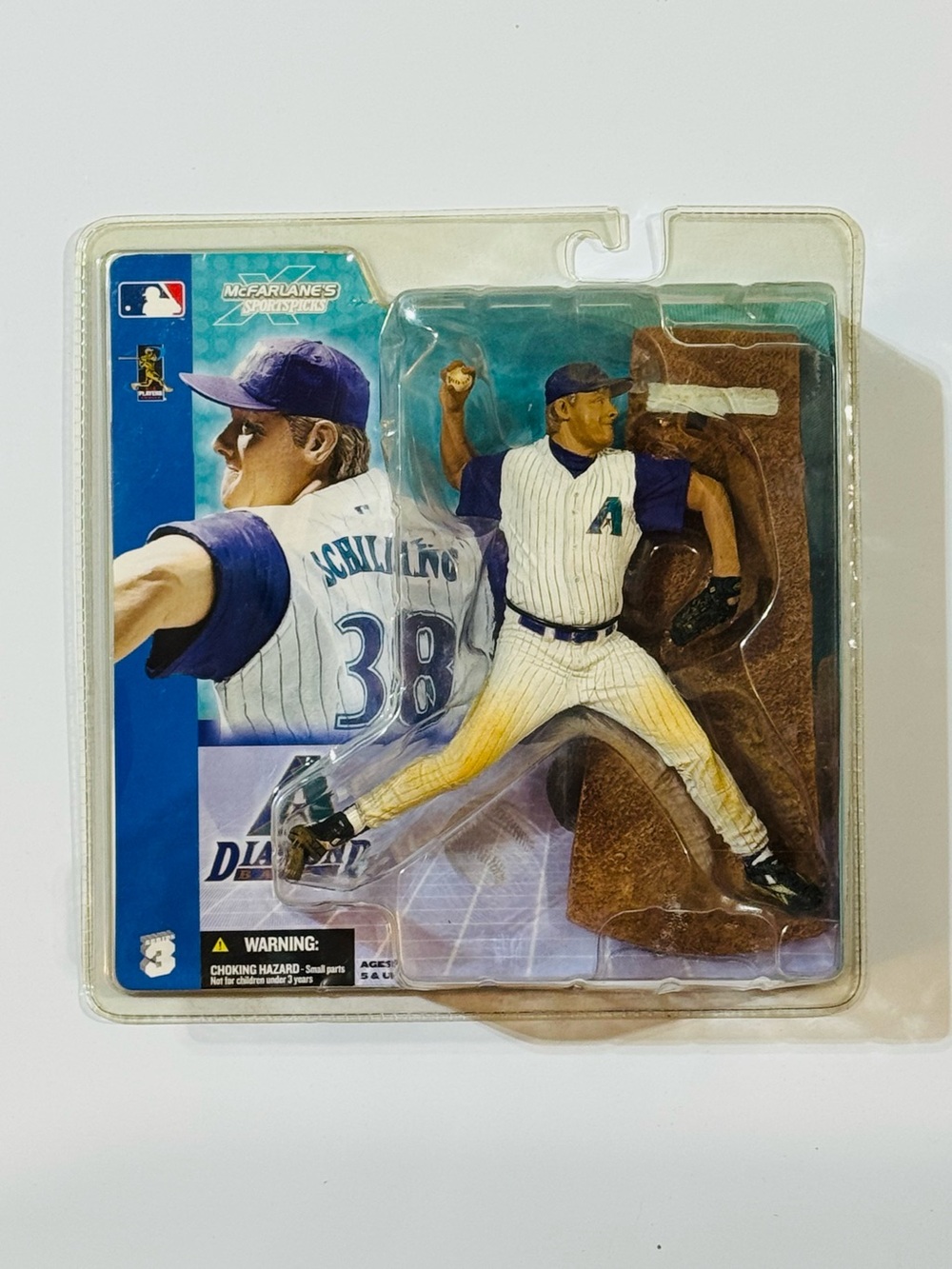 McFarlane's Sports Picks Curt Schilling Arizona Diamondbacks Action Figure Ser.3